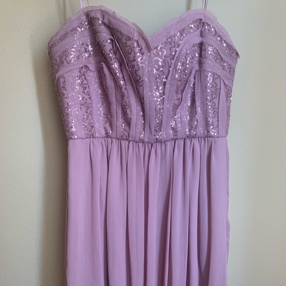 BCBG Strapless Sequin Dress - Picture 2 of 5